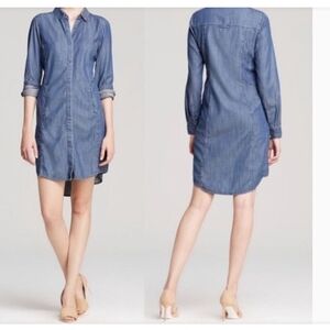 Eileen Fisher Tencel/Cotton Blend Long Sleeve Dress size 2X